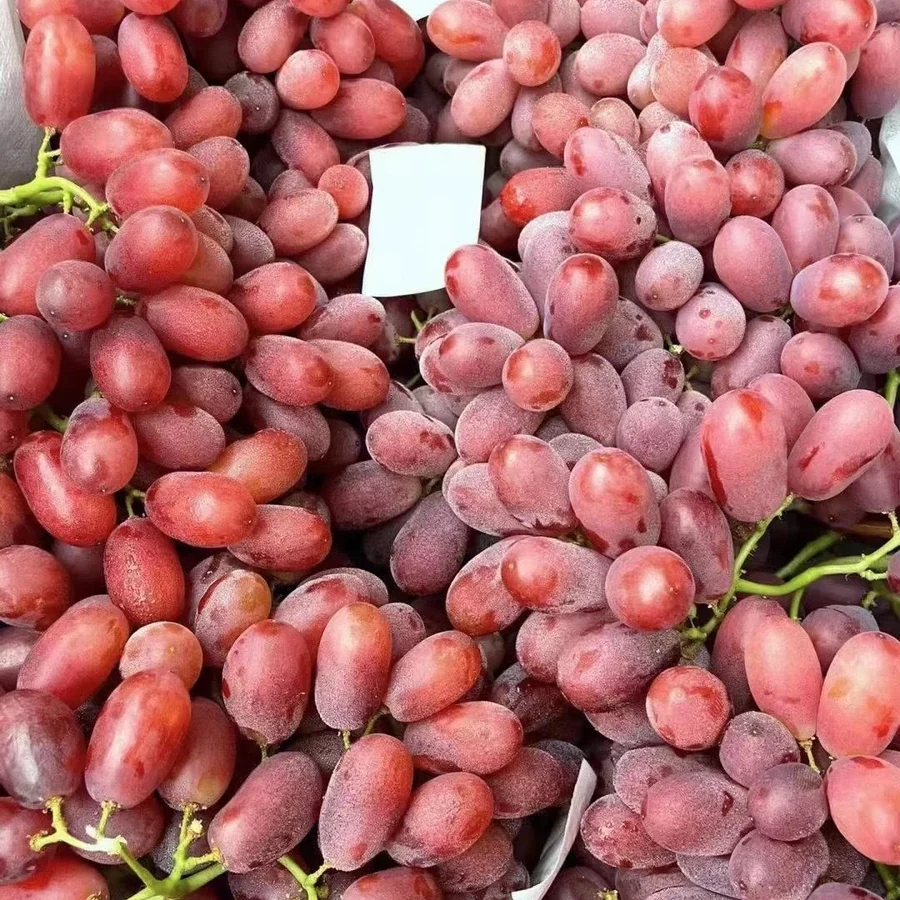 Crimson Seedless bunch packing