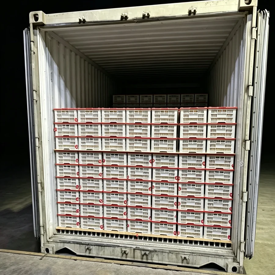 Crimson Seedless container loading