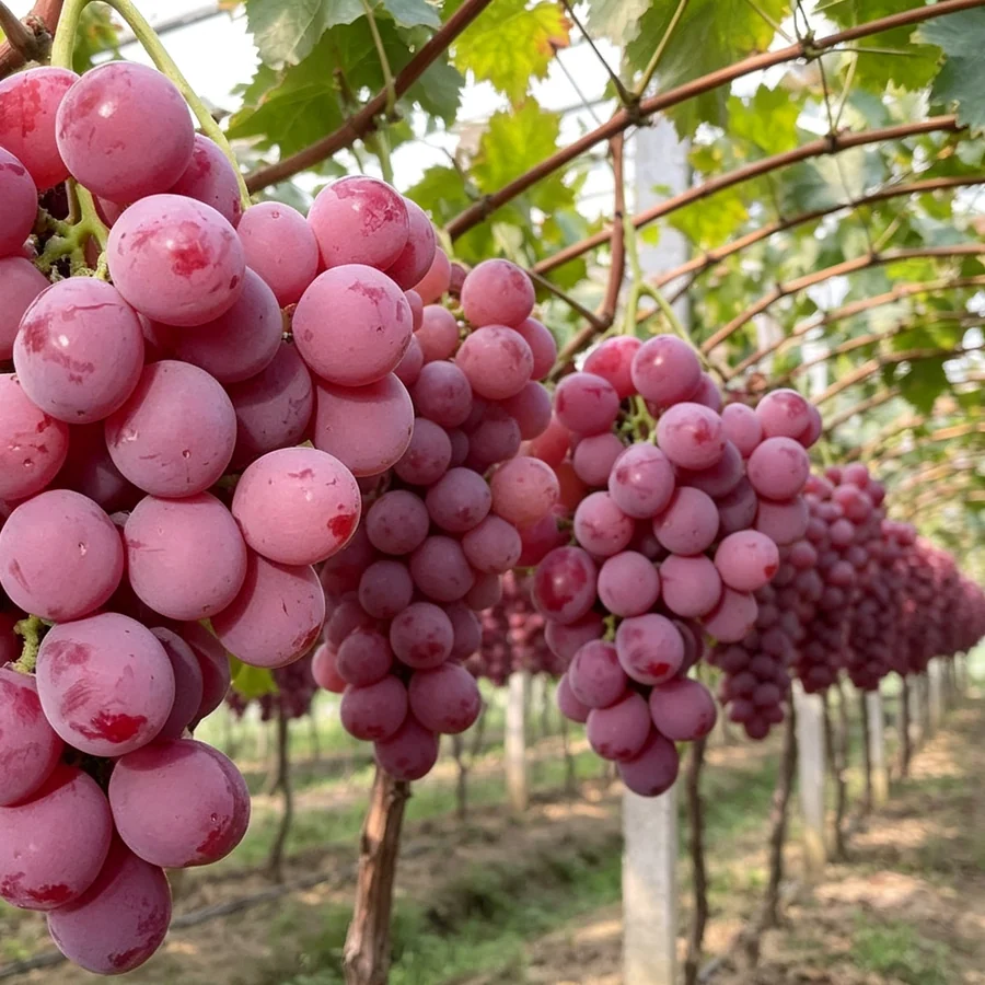 Red Globe vineyard
